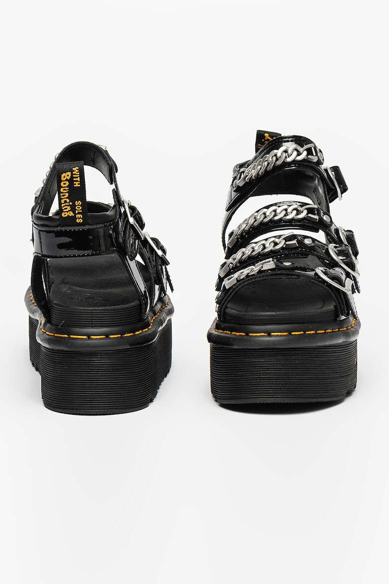 Dr. Martens Sandale flatform de piele peliculizata Balire II - Pled.ro