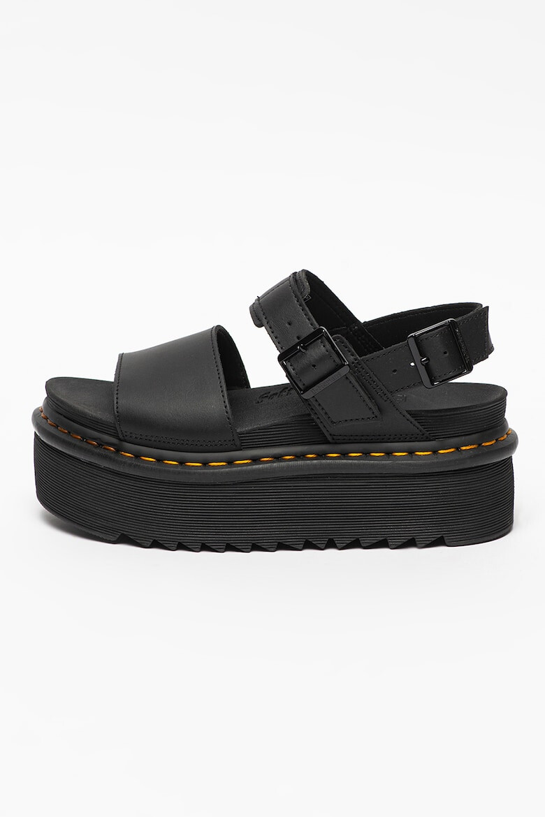 Dr. Martens Sandale flatform din piele Voss - Pled.ro