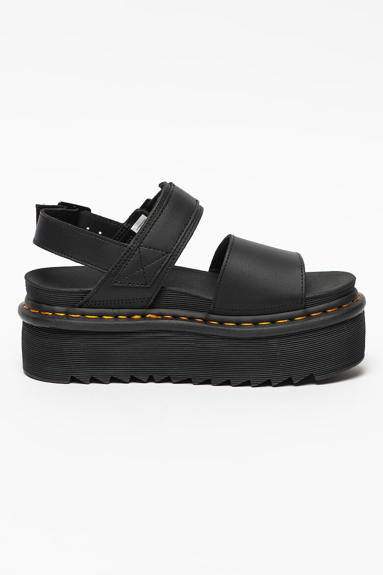 Dr. Martens Sandale flatform din piele Voss - Pled.ro