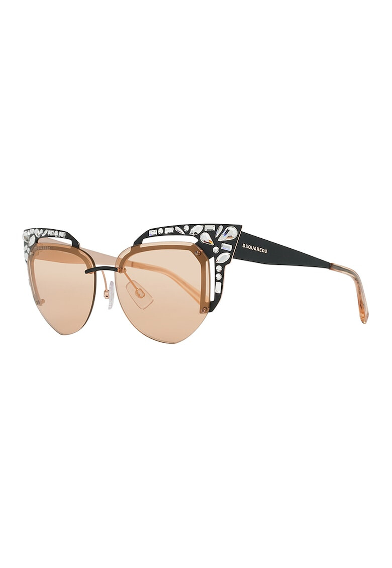 Dsquared2 Ochelari de soare cat-eye cu strasuri - Pled.ro