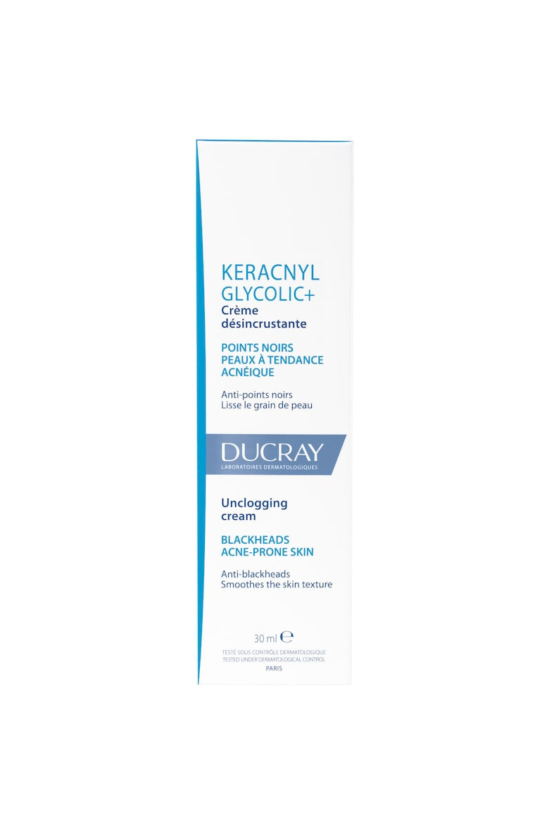 Ducray Keracnyl Glycolic crema anti puncte negre 40 ml - Pled.ro