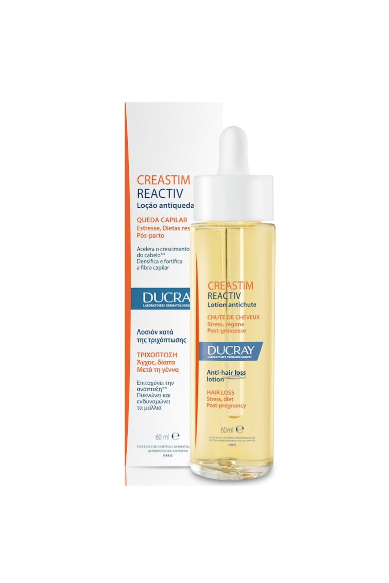 Ducray Lotiune impotriva caderii parului Creastim Reactiv 60 ml - Pled.ro