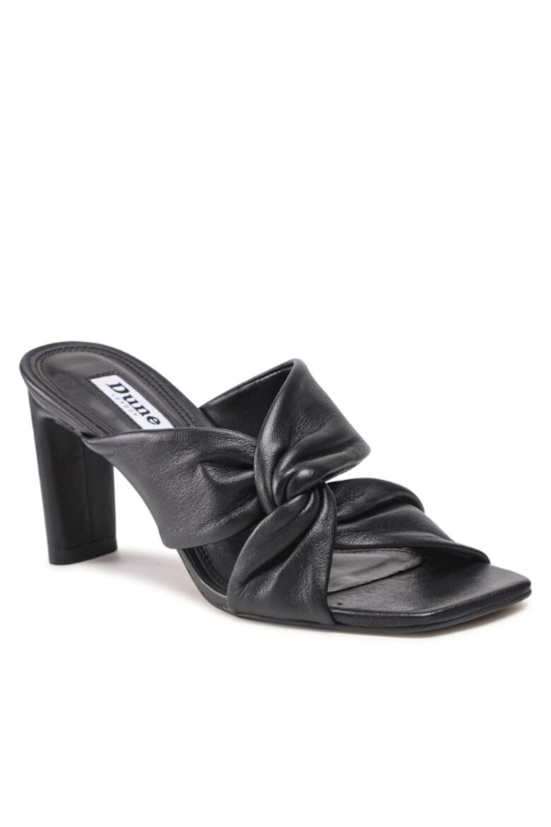 Dune London Papuci flip-flop dama Piele naturala Negru - Pled.ro