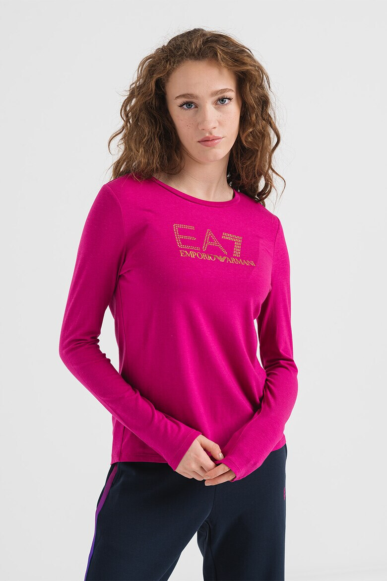 EA7 Bluza cu imprimeu logo - Pled.ro