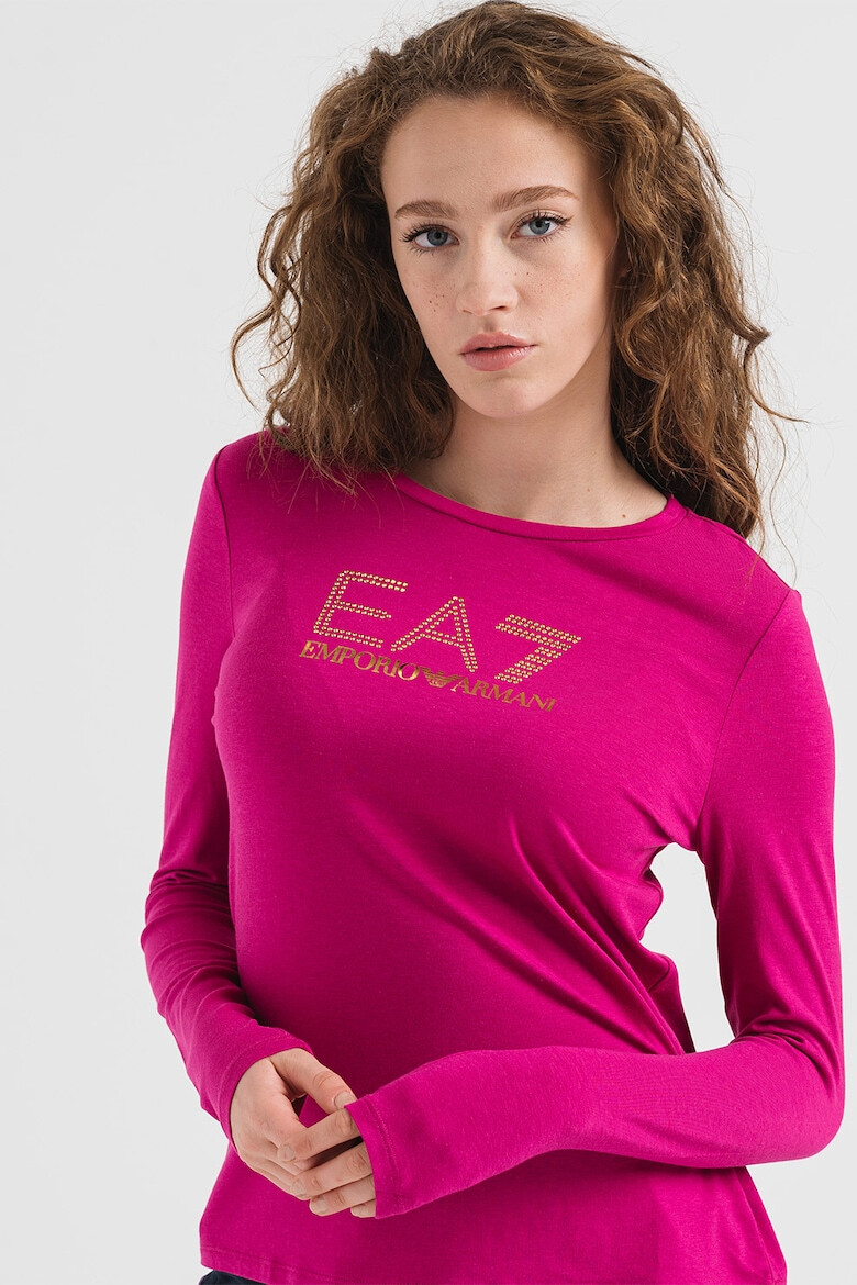 EA7 Bluza cu imprimeu logo - Pled.ro