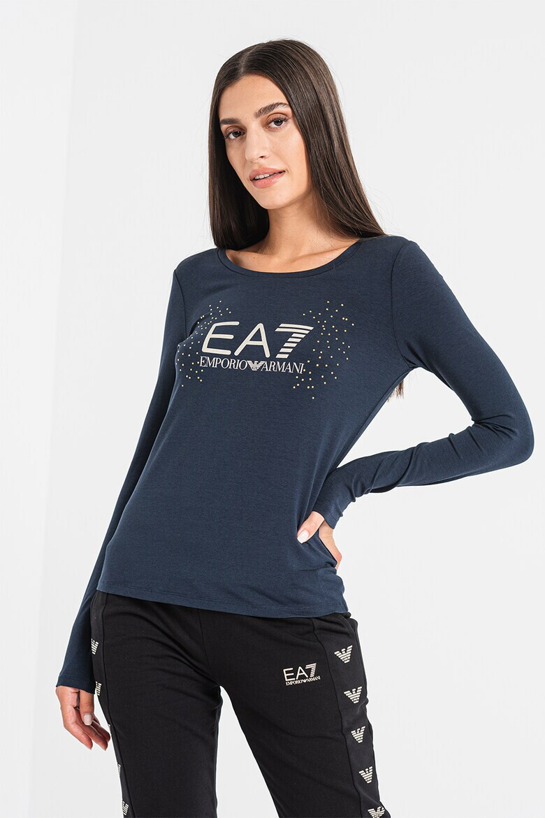 EA7 Bluza cu imprimeu logo - Pled.ro