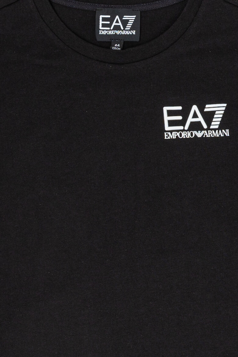 EA7 Bluza de bumbac cu logo - Pled.ro