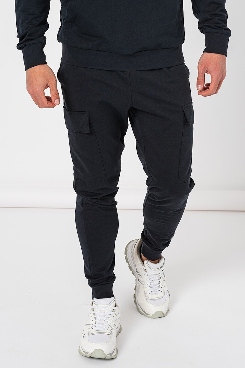 EA7 Pantaloni cargo de trening cu logo - Pled.ro