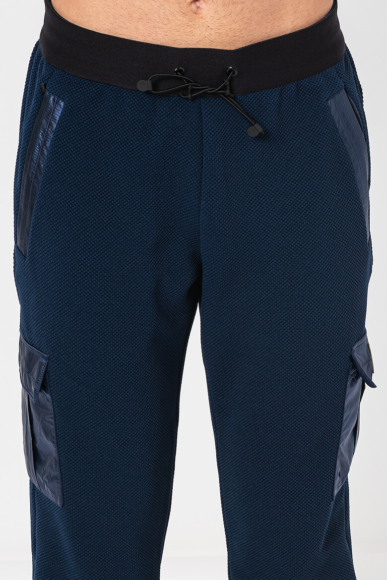 EA7 Pantaloni cargo de trening cu snur - Pled.ro