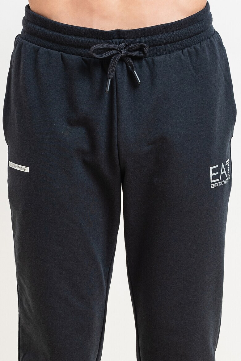 EA7 Pantaloni de trening cu snur de ajustare in talie - Pled.ro