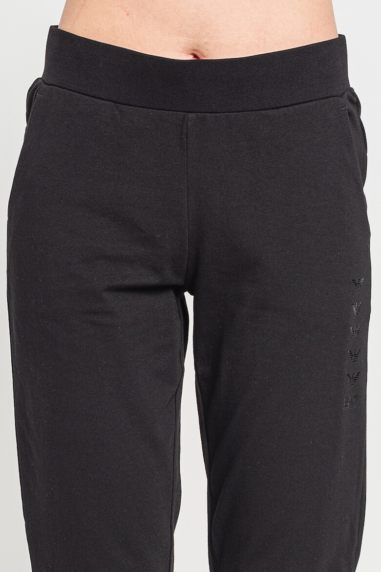 EA7 Pantaloni de trening cu talie elastica - Pled.ro