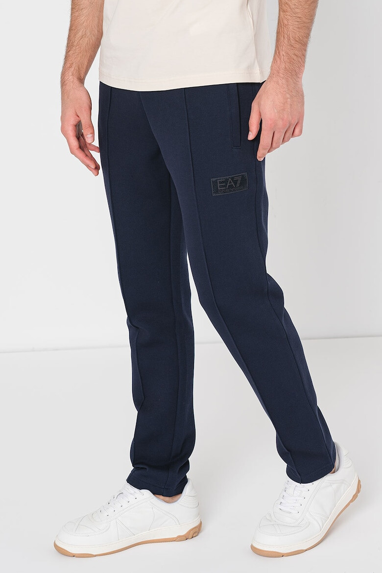 EA7 Pantaloni de trening cu talie elastica - Pled.ro