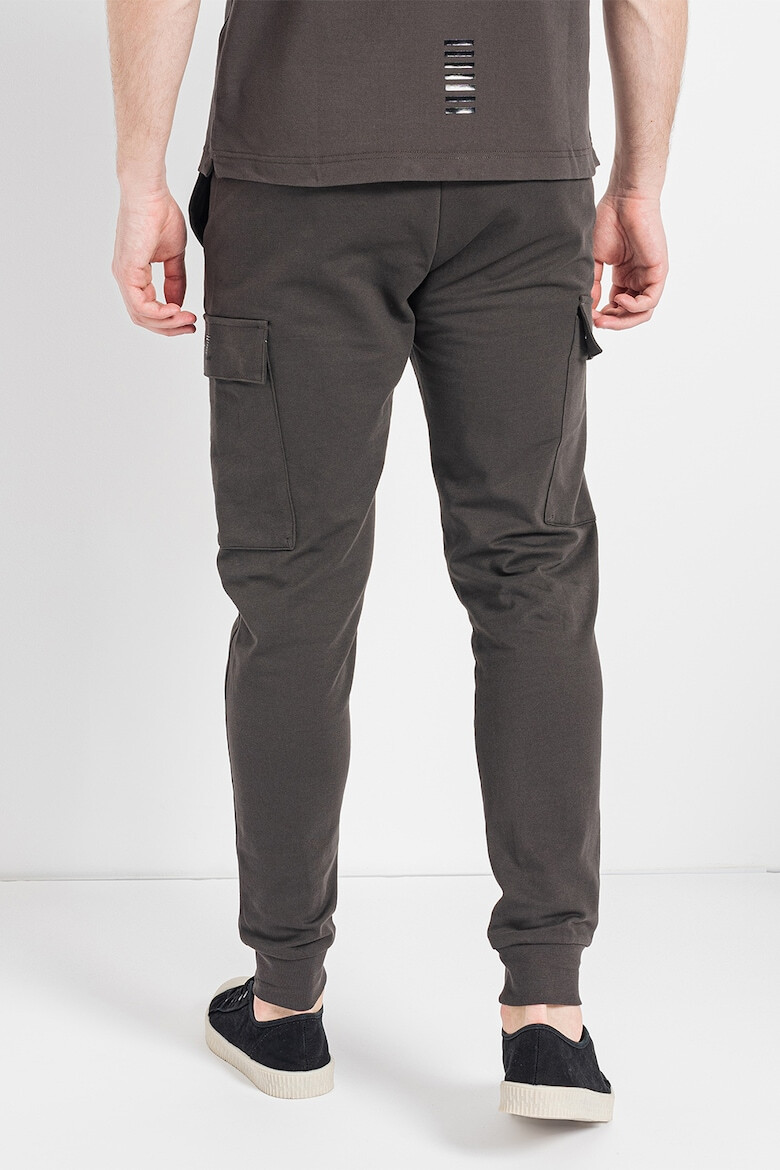 EA7 Pantaloni sport cargo cu logo - Pled.ro