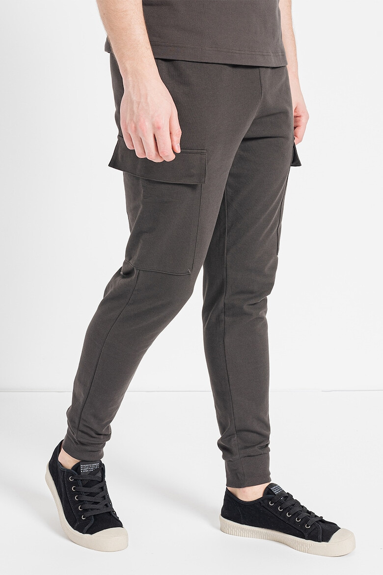 EA7 Pantaloni sport cargo cu logo - Pled.ro