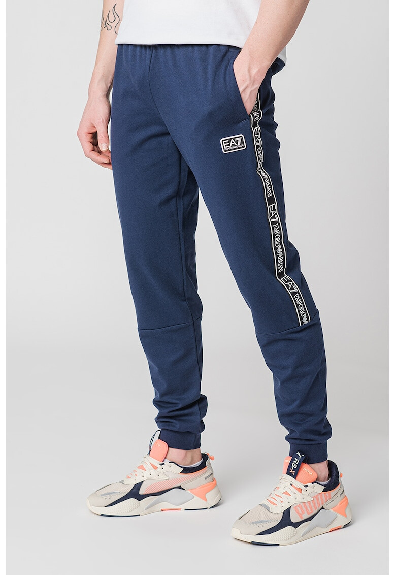 EA7 Pantaloni sport cu buzunare laterale - Pled.ro