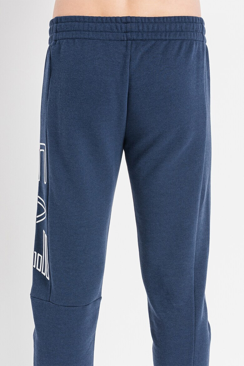 EA7 Pantaloni sport cu imprimeu logo - Pled.ro