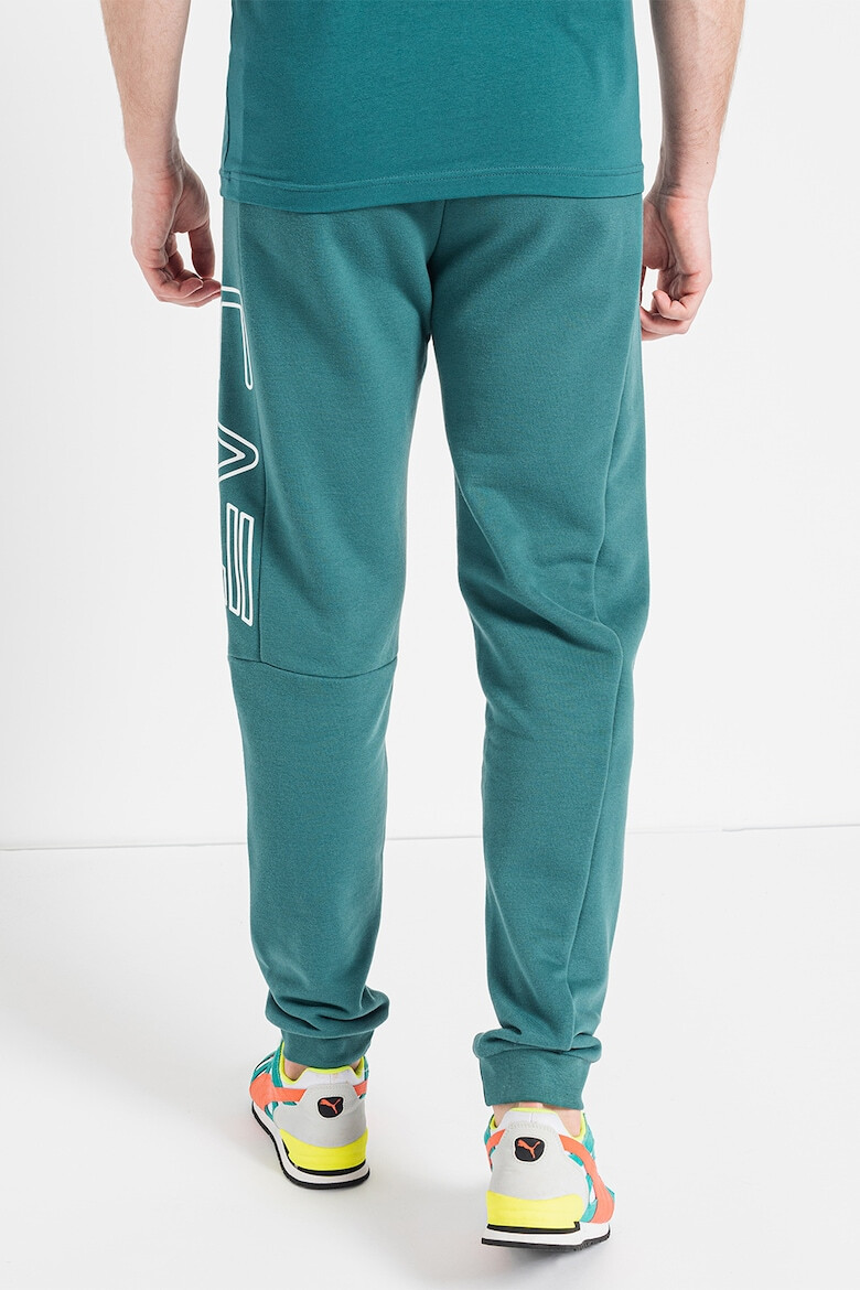 EA7 Pantaloni sport cu imprimeu logo - Pled.ro