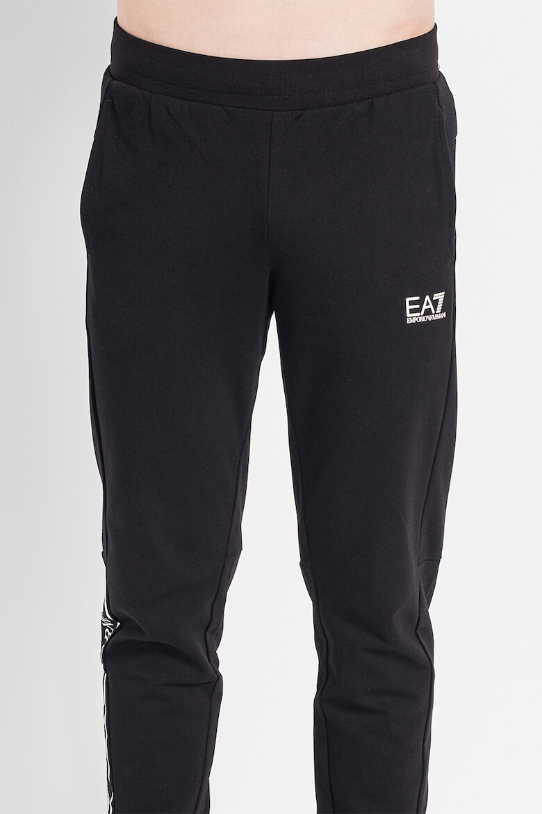 EA7 Pantaloni sport cu imprimeu logo - Pled.ro