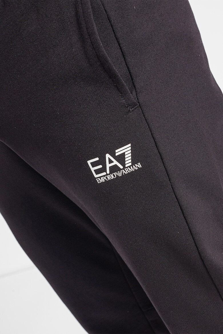 EA7 Pantaloni sport cu imprimeu logo - Pled.ro