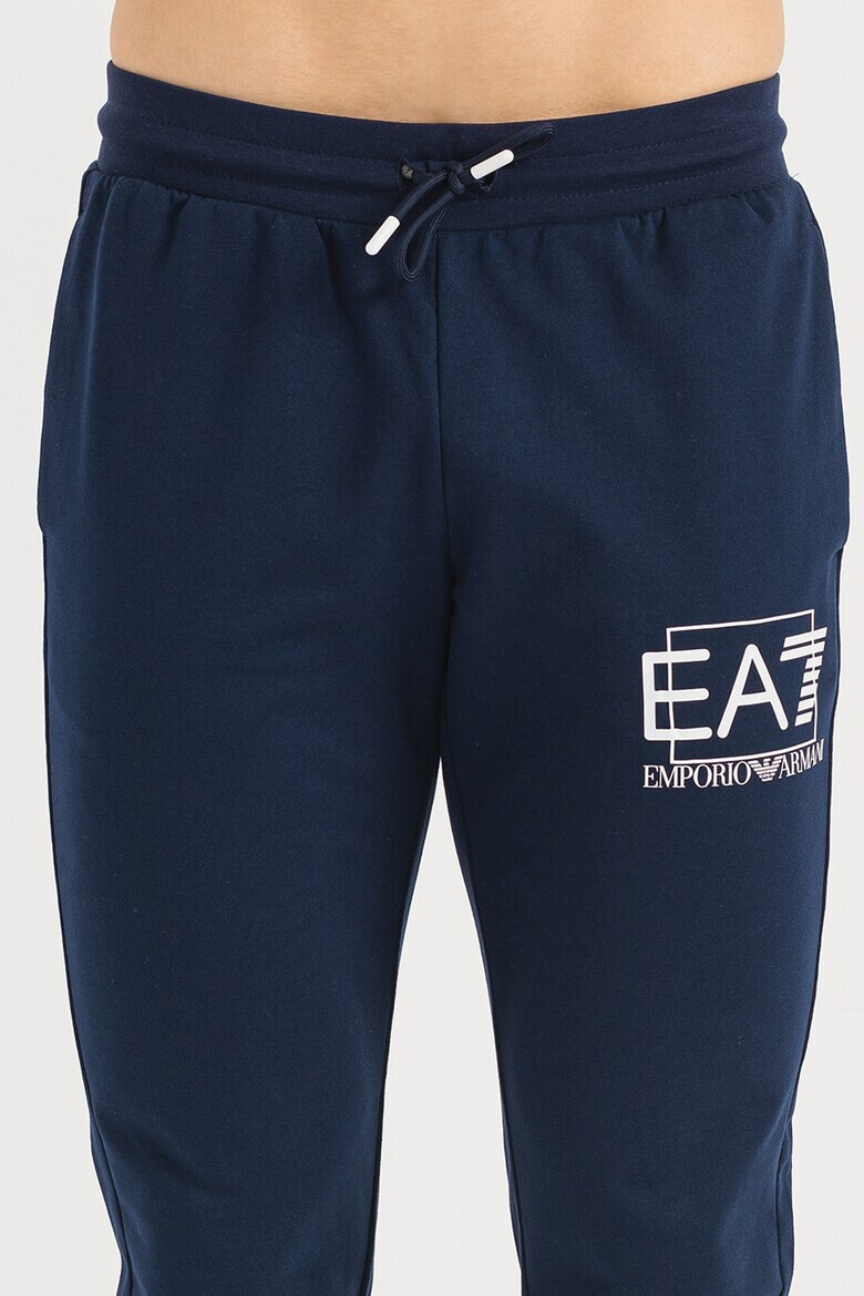 EA7 Pantaloni sport cu imprimeu logo - Pled.ro