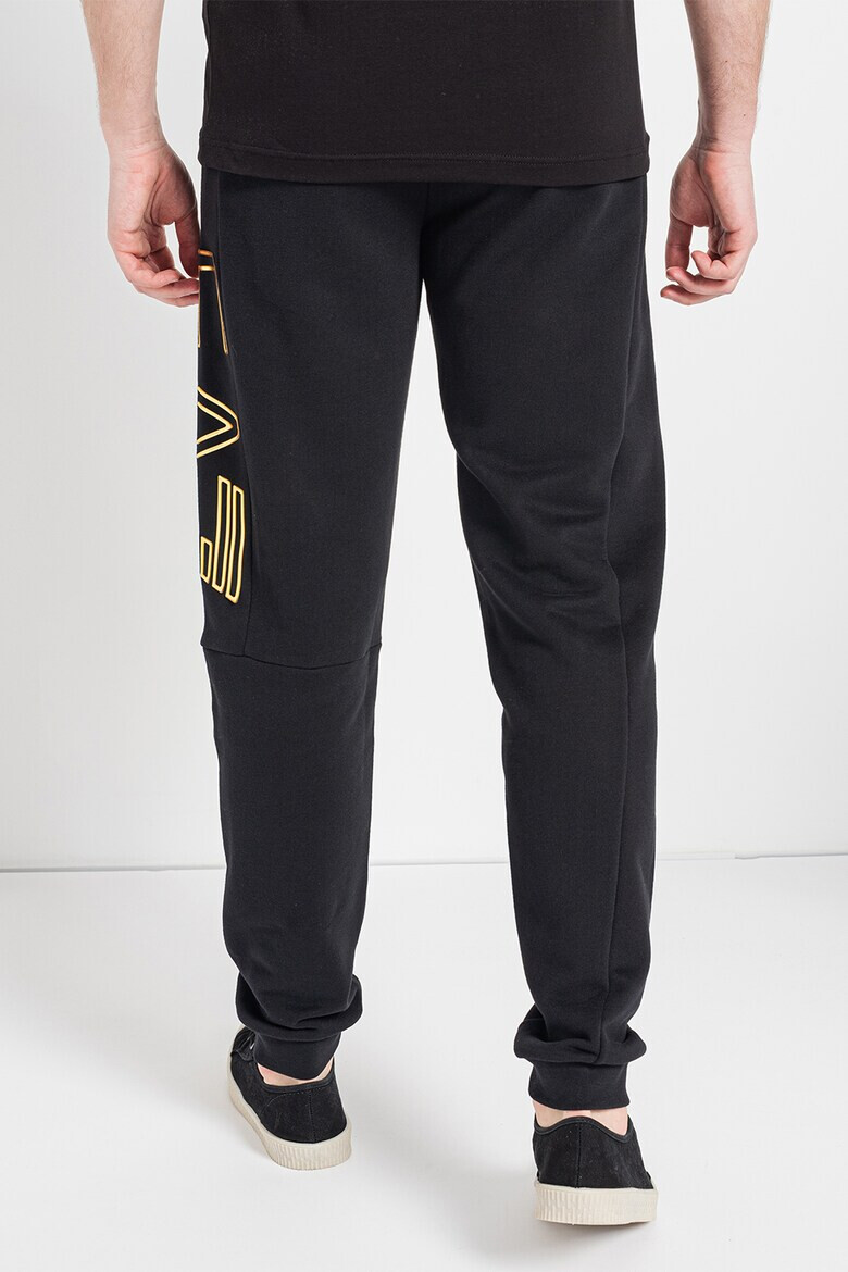 EA7 Pantaloni sport cu imprimeu logo - Pled.ro