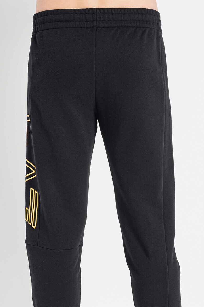 EA7 Pantaloni sport cu imprimeu logo - Pled.ro