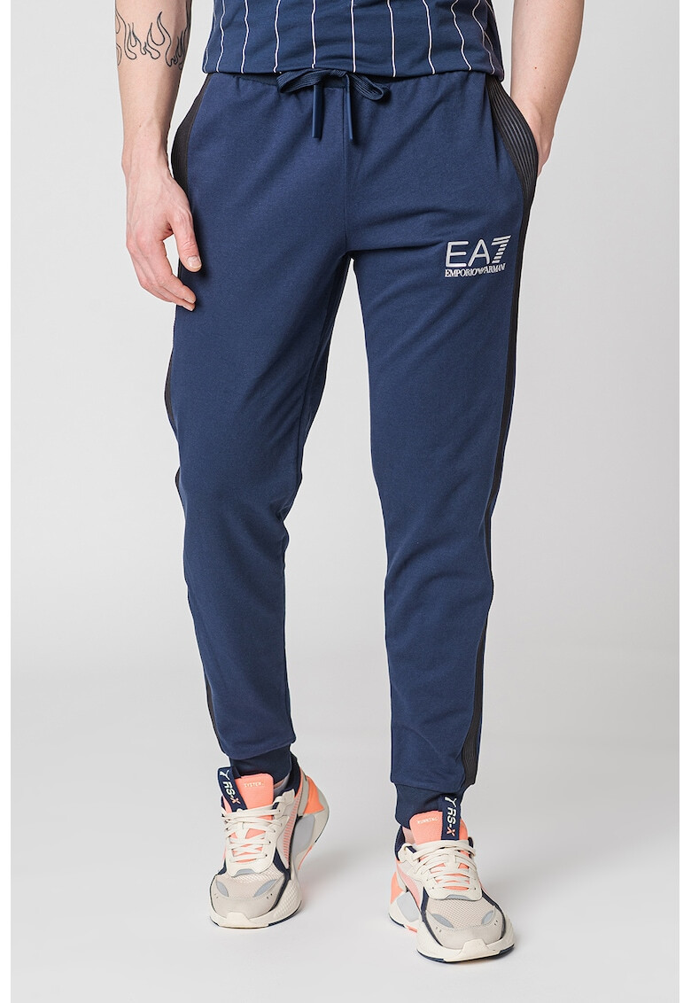 EA7 Pantaloni sport cu snur - Pled.ro