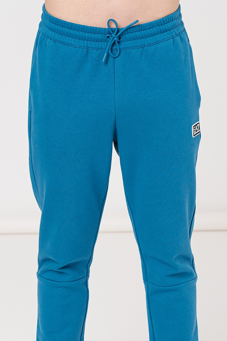 EA7 Pantaloni sport din amestec de bumbac - Pled.ro