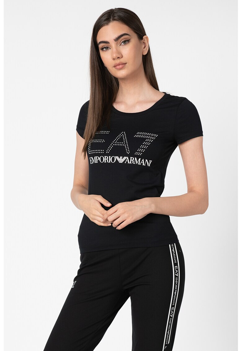 EA7 Tricou cu imprimeu logo - Pled.ro