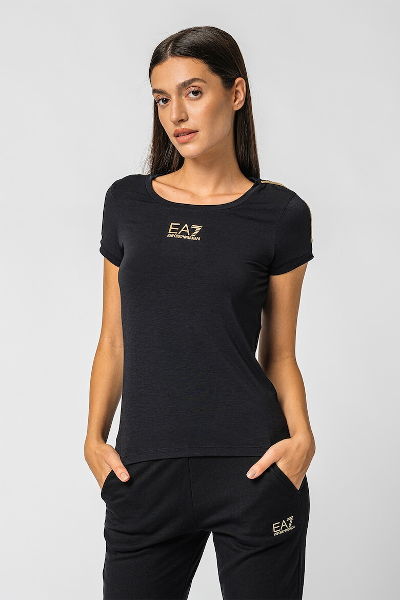 EA7 Tricou cu imprimeu logo - Pled.ro