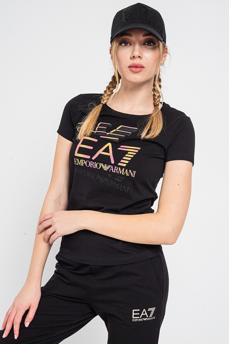 EA7 Tricou cu imprimeu logo - Pled.ro