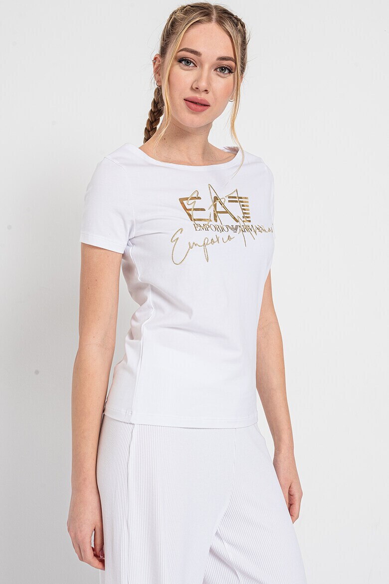 EA7 Tricou cu imprimeu logo - Pled.ro