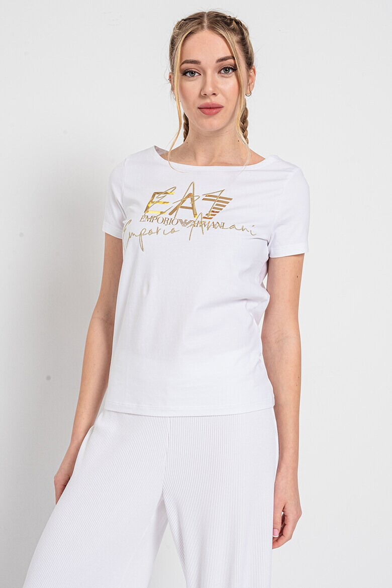 EA7 Tricou cu imprimeu logo - Pled.ro