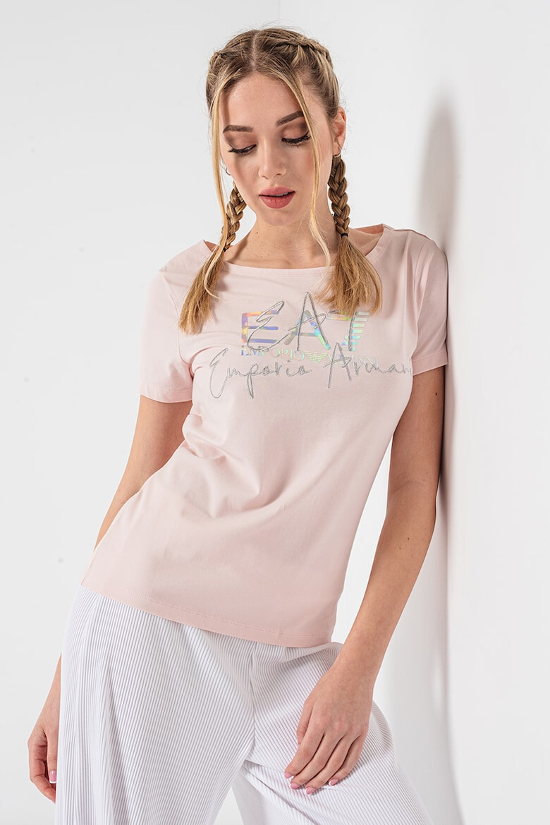 EA7 Tricou cu imprimeu logo - Pled.ro