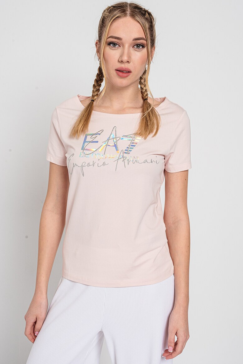 EA7 Tricou cu imprimeu logo - Pled.ro