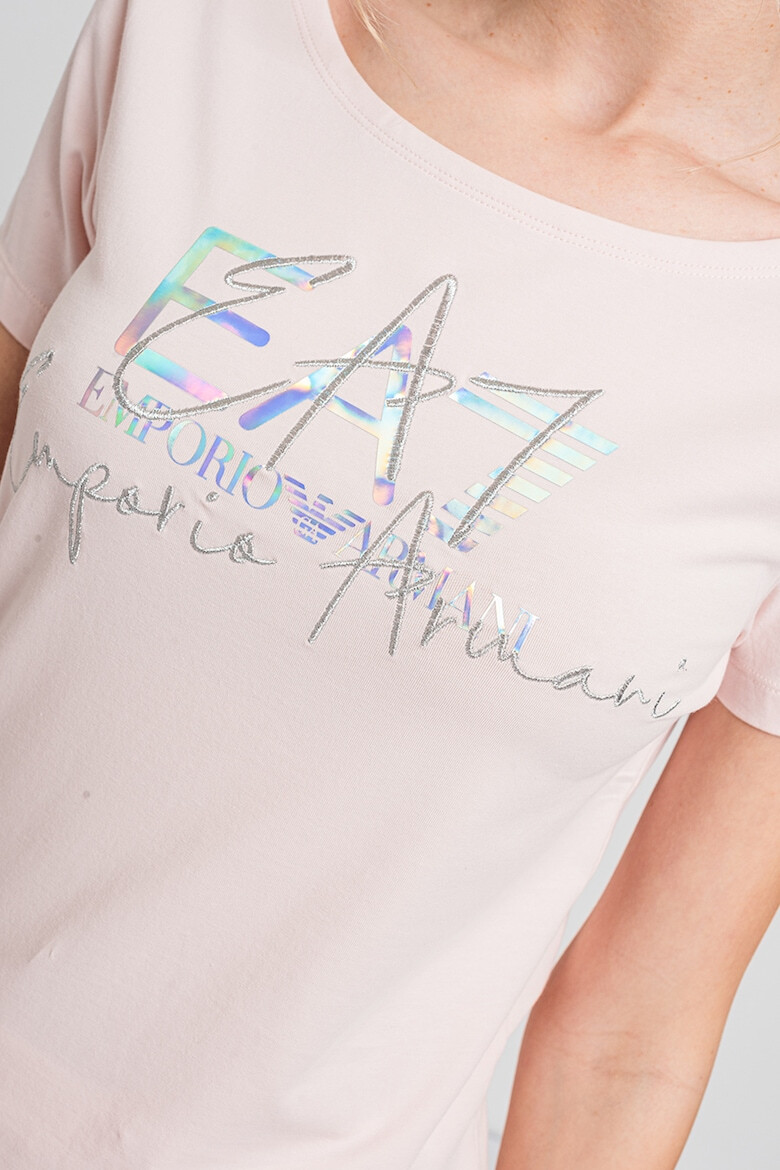 EA7 Tricou cu imprimeu logo - Pled.ro