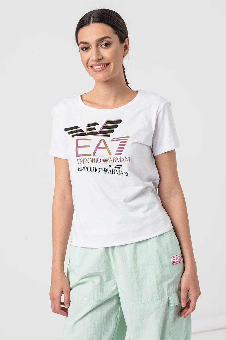 EA7 Tricou cu imprimeu logo - Pled.ro