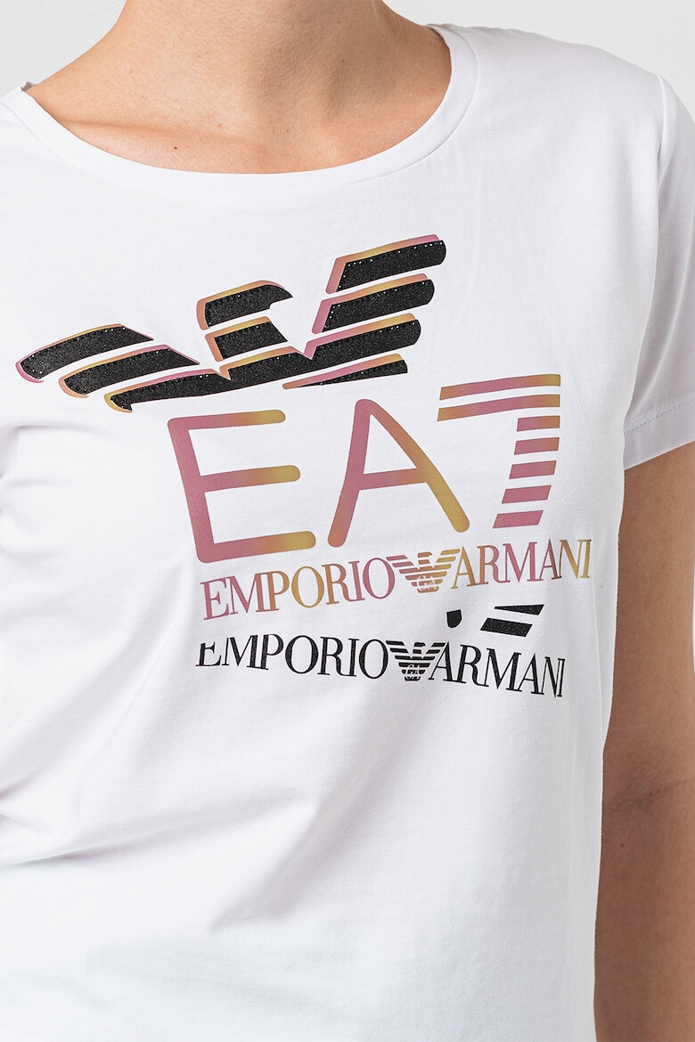 EA7 Tricou cu imprimeu logo - Pled.ro