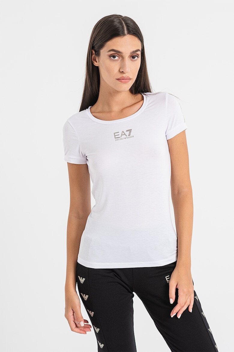 EA7 Tricou cu imprimeu logo - Pled.ro