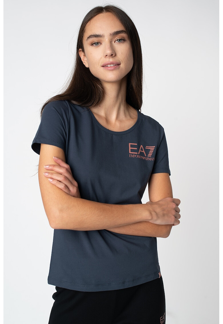 EA7 Tricou cu imprimeu logo c - Pled.ro