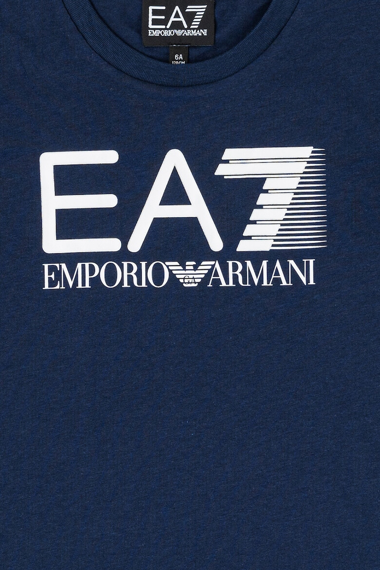 EA7 Tricou cu logo supradimensionat - Pled.ro