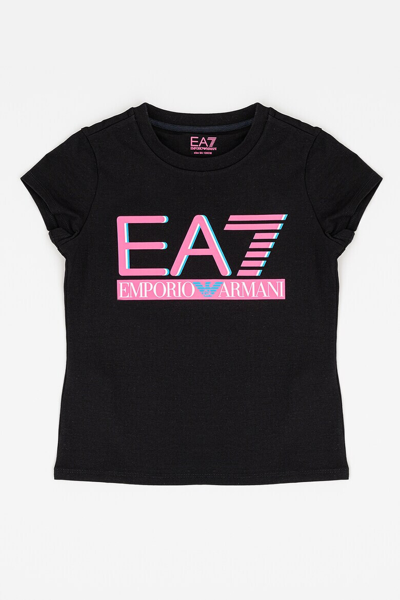 EA7 Tricou cu logo supradimensionat - Pled.ro