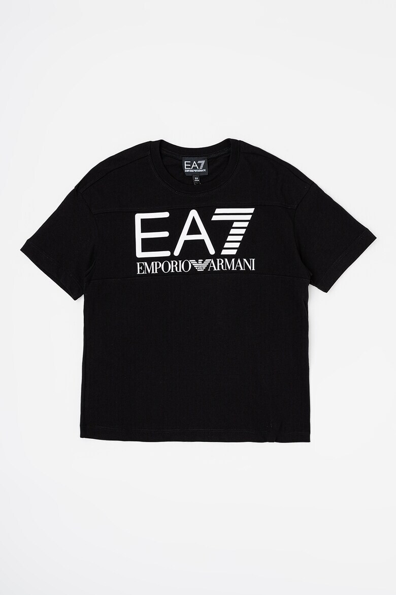 EA7 Tricou de bumbac cu logo - Pled.ro