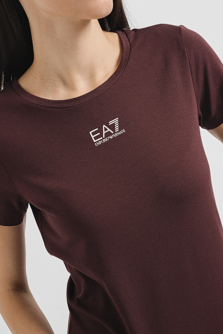 EA7 Tricou din amestec de modal si bumbac - Pled.ro