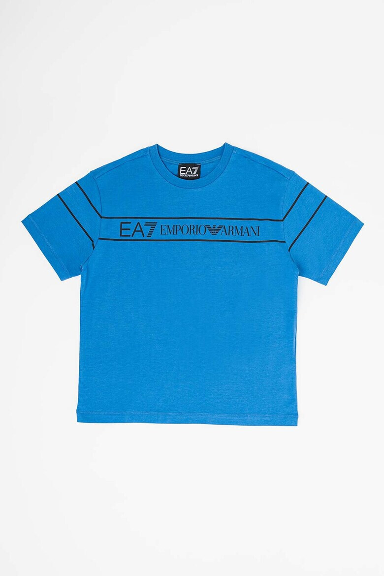 EA7 Tricou din bumbac cu imprimeu logo - Pled.ro