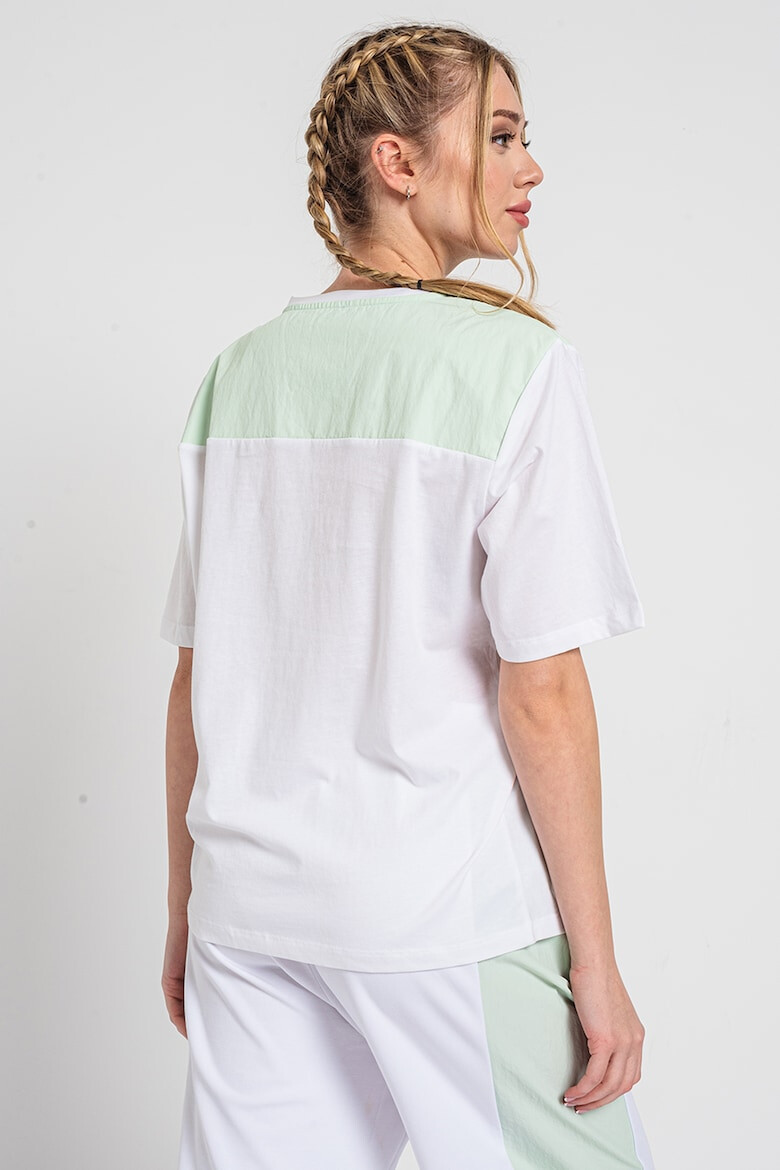 EA7 Tricou lejer cu model colorblock - Pled.ro