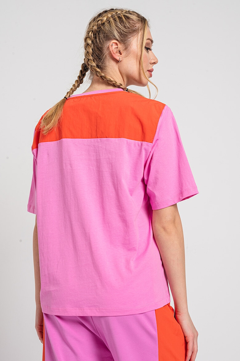 EA7 Tricou lejer cu model colorblock - Pled.ro