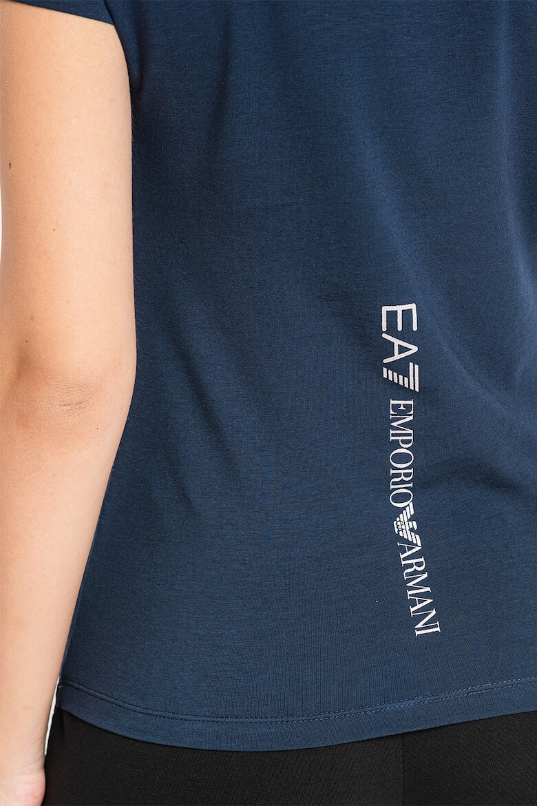 EA7 Tricou slim fit cu imprimeu logo - Pled.ro