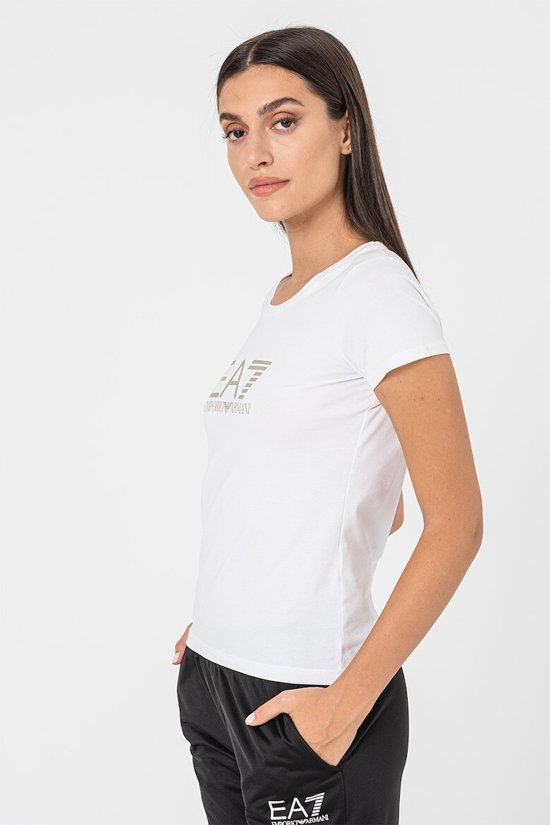 EA7 Tricou slim fit cu imprimeu logo - Pled.ro