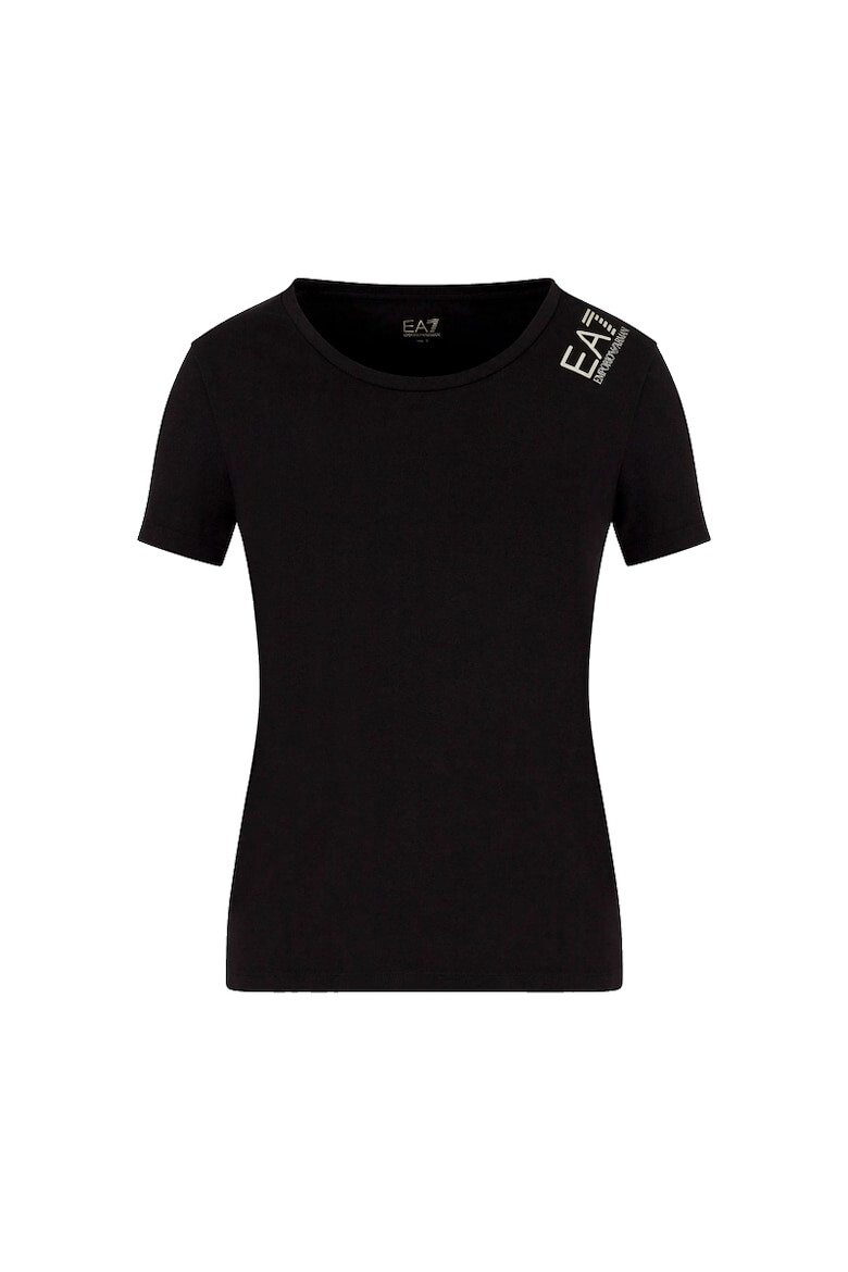 EA7 Tricou W Tee Ss Rn 8NTT50-TJFKZ-0200 Femei Negru - Pled.ro